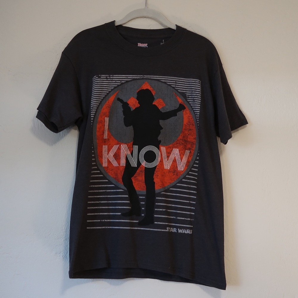 Star Wars: Han Solo “I Know” T-Shirt - Size Medium
